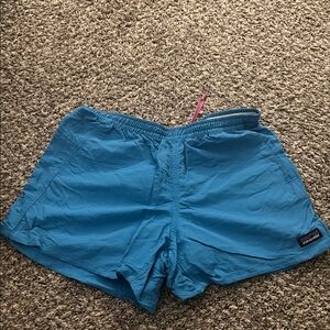 Patagonia Blue Athletic Shorts S